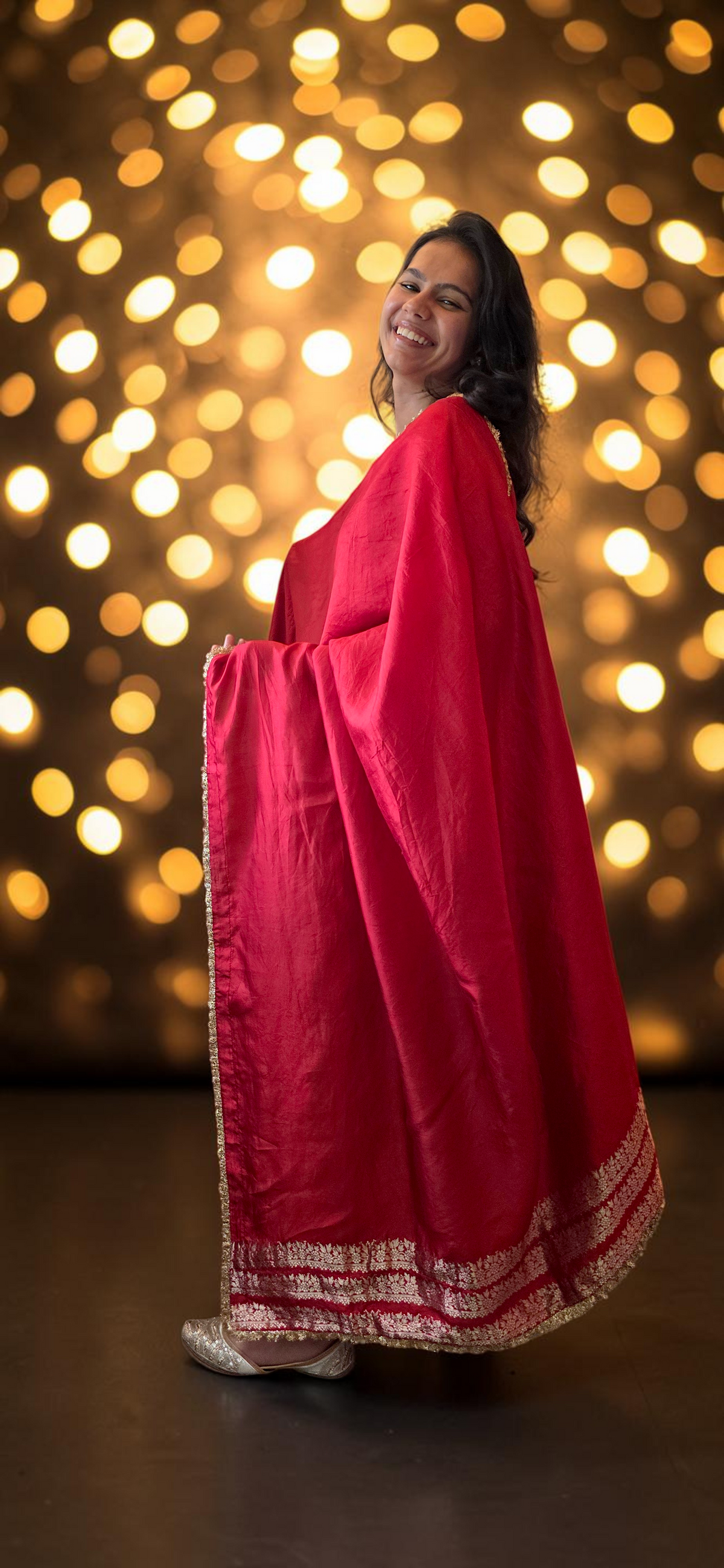 Crimson Banarasi Suit